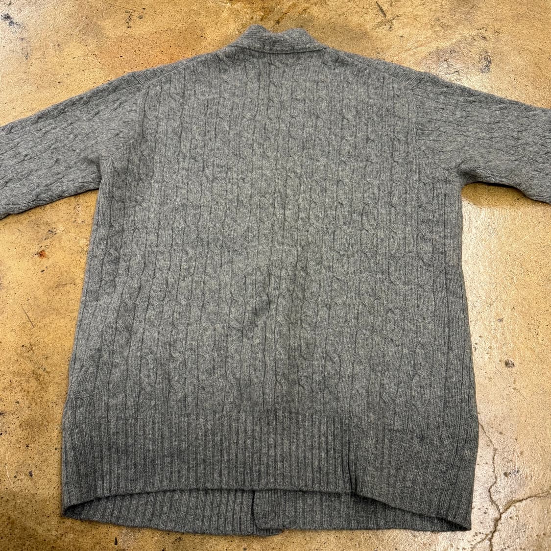 폴로 랄프로렌 그레이 니트 가디건 95 상품이미지4