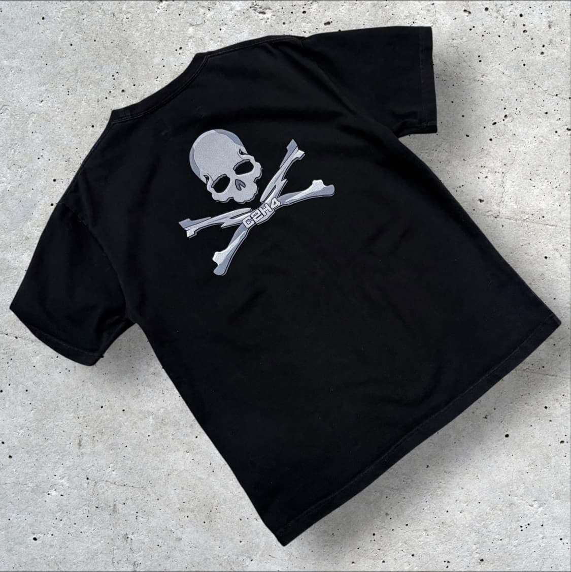 [L] C2H4 x 마스터마인드 반팔 티셔츠 블랙 C84 상품이미지1