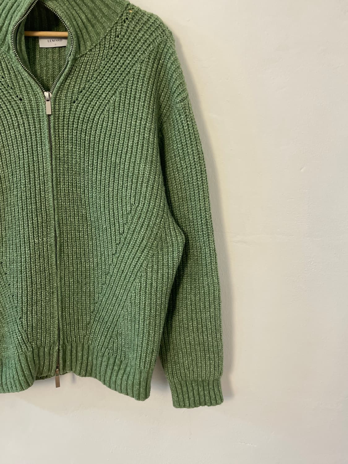 르마드 니트 집업  상품이미지3