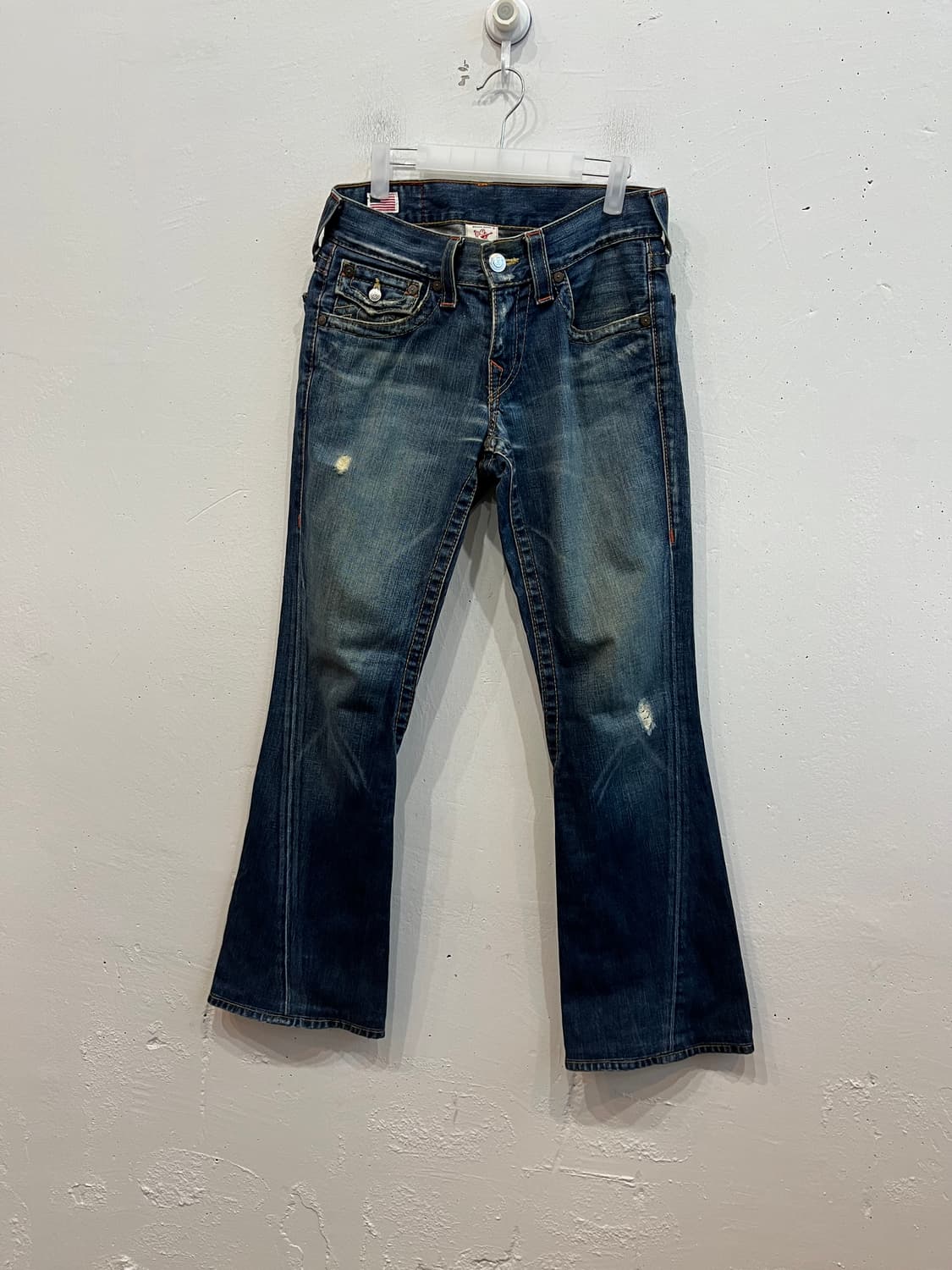 트루릴리전 로우라이즈 부츠컷 데님팬츠 Made in USA 상품이미지2