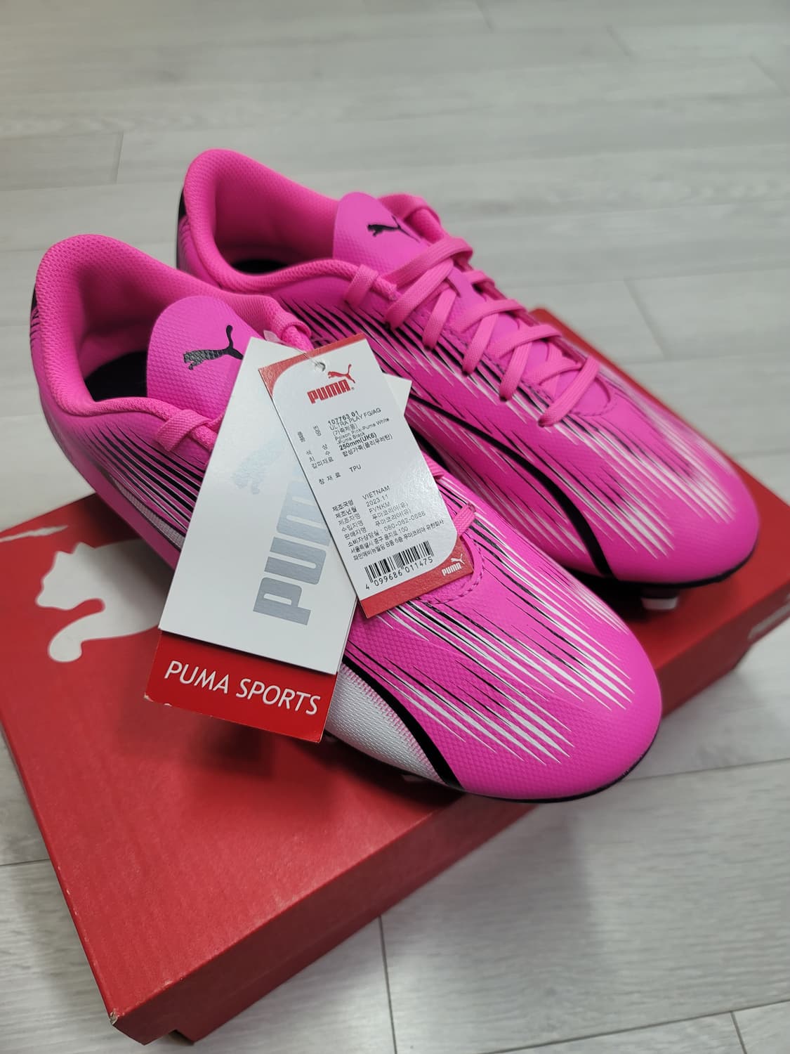 (250)푸마 축구화 울트라 플레이 FG/AG[대전 직거래도 가능] 상품이미지10