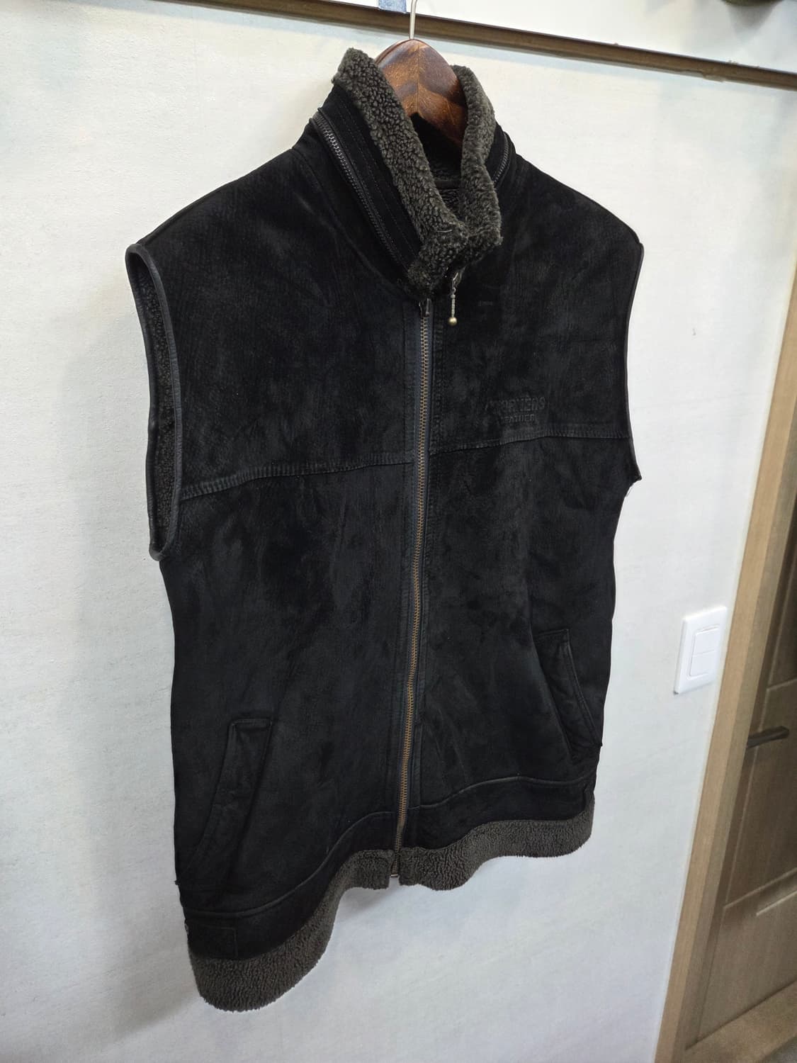 유나이티드 워커스 90s 빈티지 무스탕 조끼 100 상품이미지8