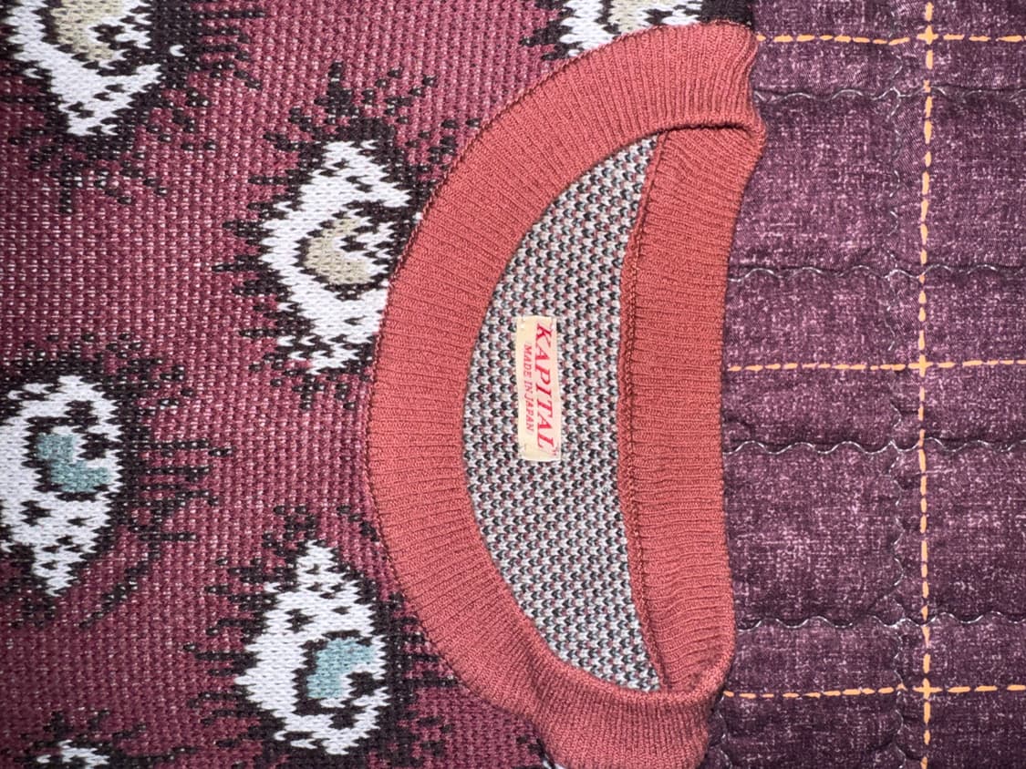 캐피탈 쟈가디 니트 상품이미지2