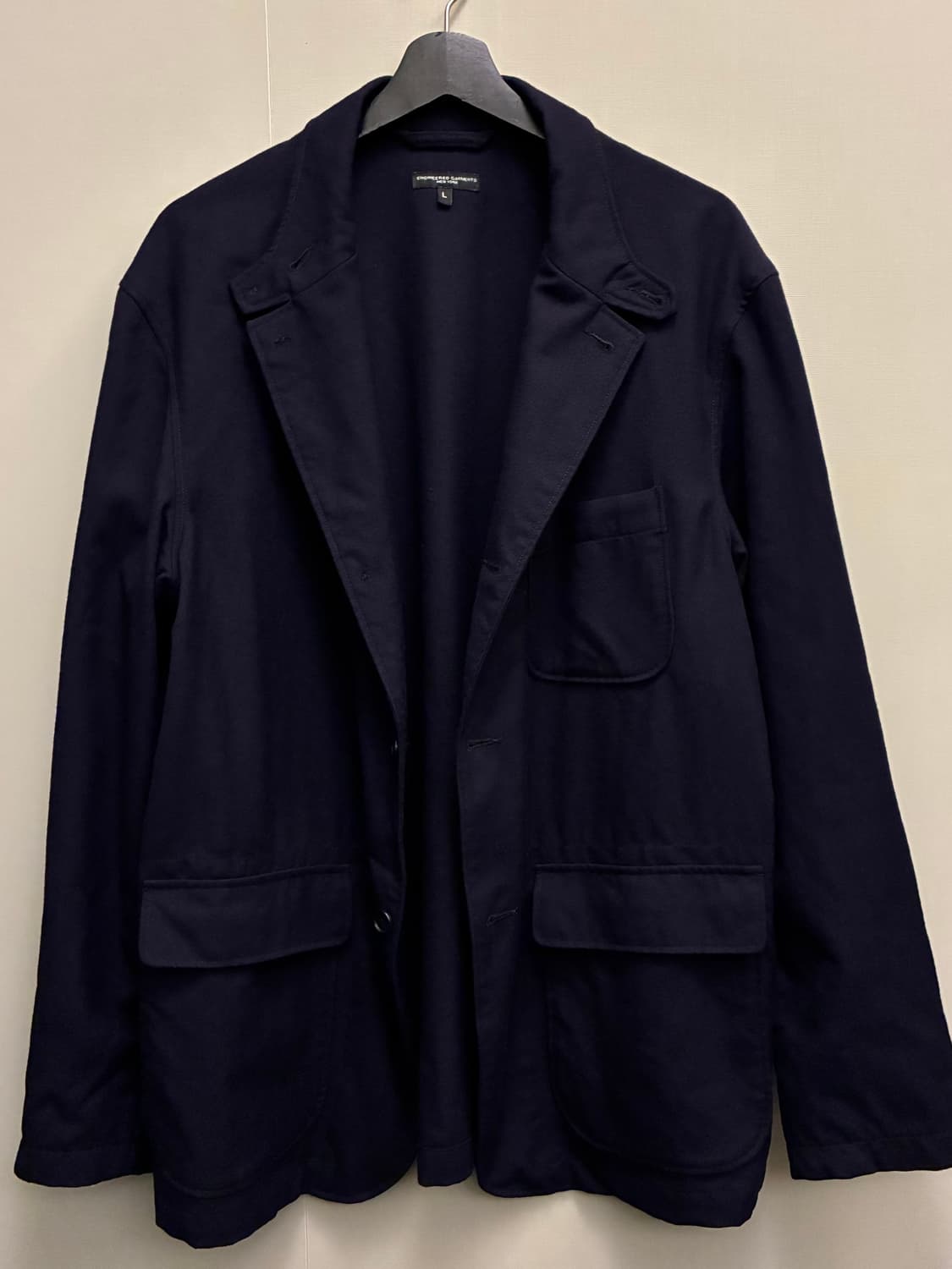 (L/105)엔지니어드 가먼츠 울 유니폼 서지 로이터자켓 블레이저 상품이미지7