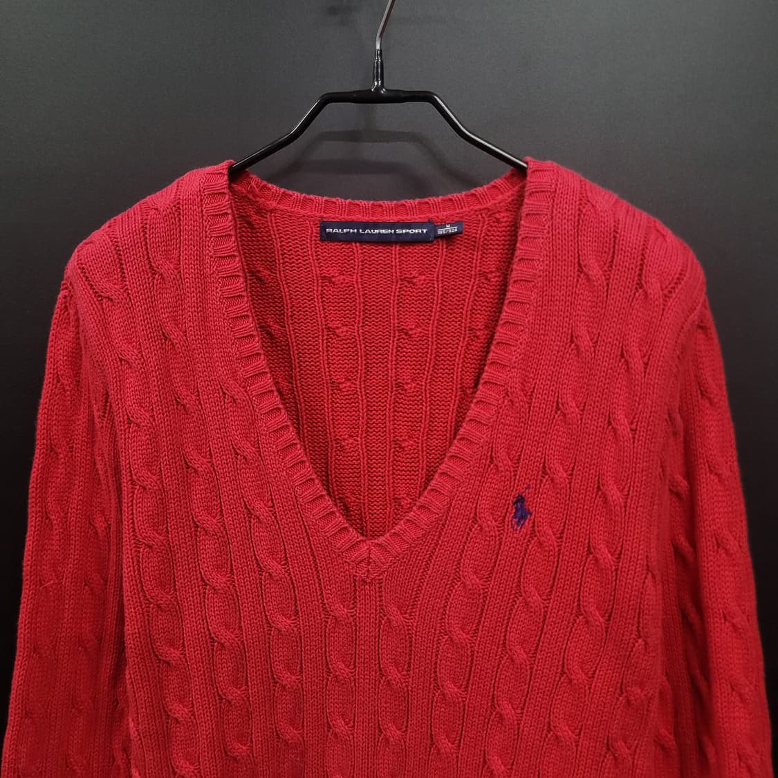 Ralph Lauren 랄프로렌 케이블 자수로고 니트  상품이미지2