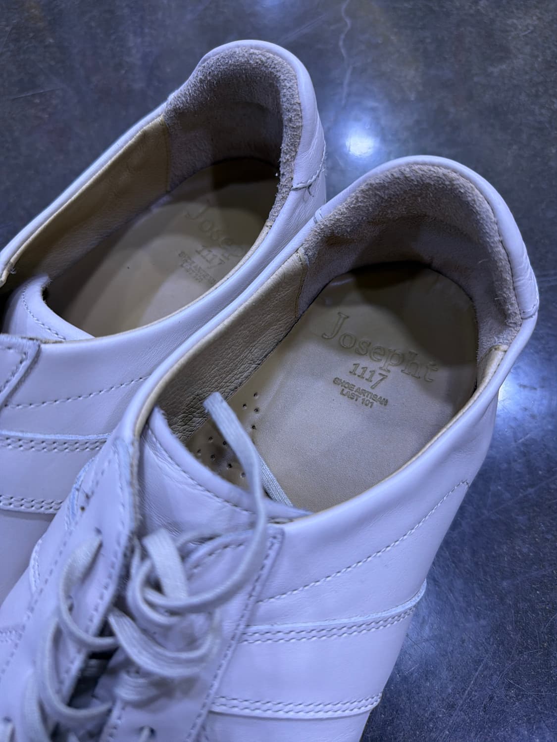 조셉트 제이콥 독일군 스니커즈 슈즈 크림 285 상품이미지4