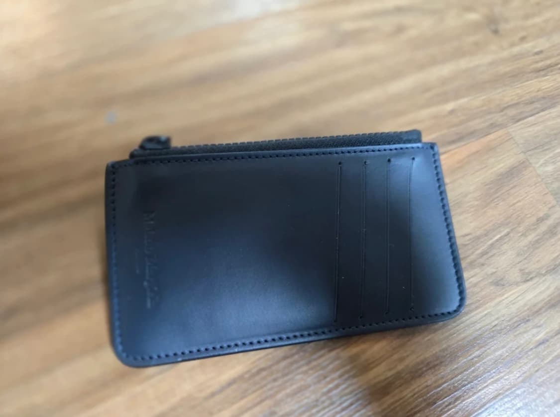 [새상품]메종 마르지엘라 블랙 가죽 카드 지갑 [정품] 상품이미지2