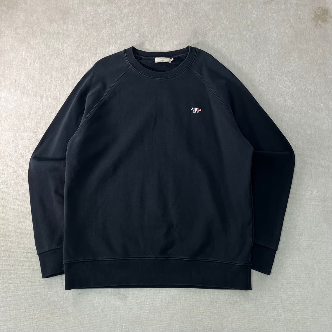 105 메종키츠네 트리컬러 폭스패치 맨투맨 상품이미지1