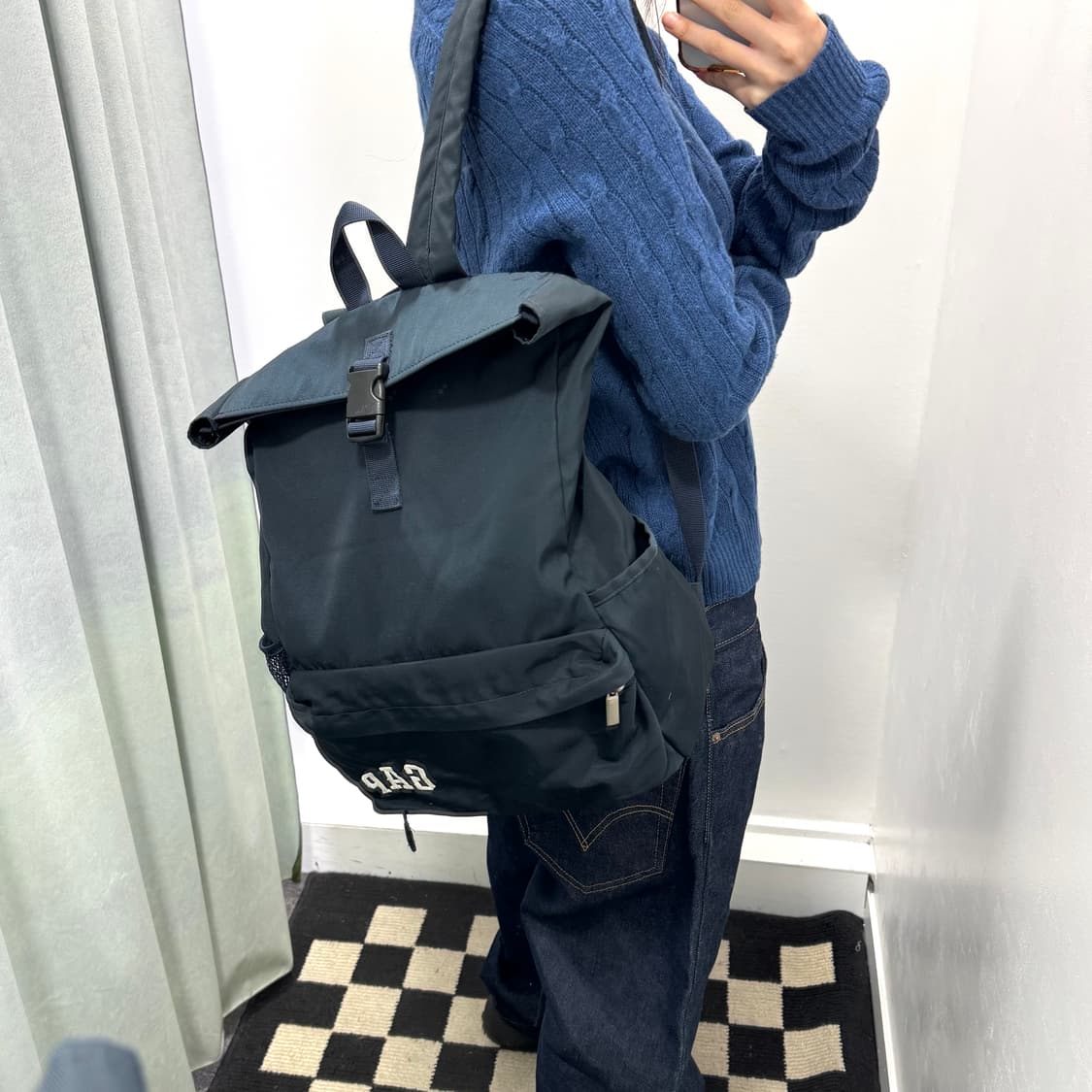 갭 네이비 백팩 상품이미지1