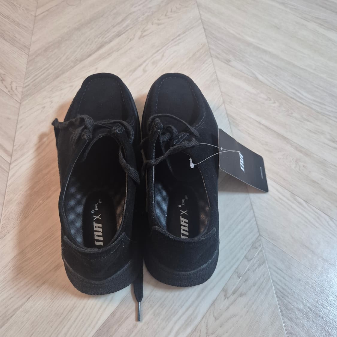 [오정규 x 식스핏] NORM WALLABEE BLACK 왈라비 블랙 ( 상품이미지3