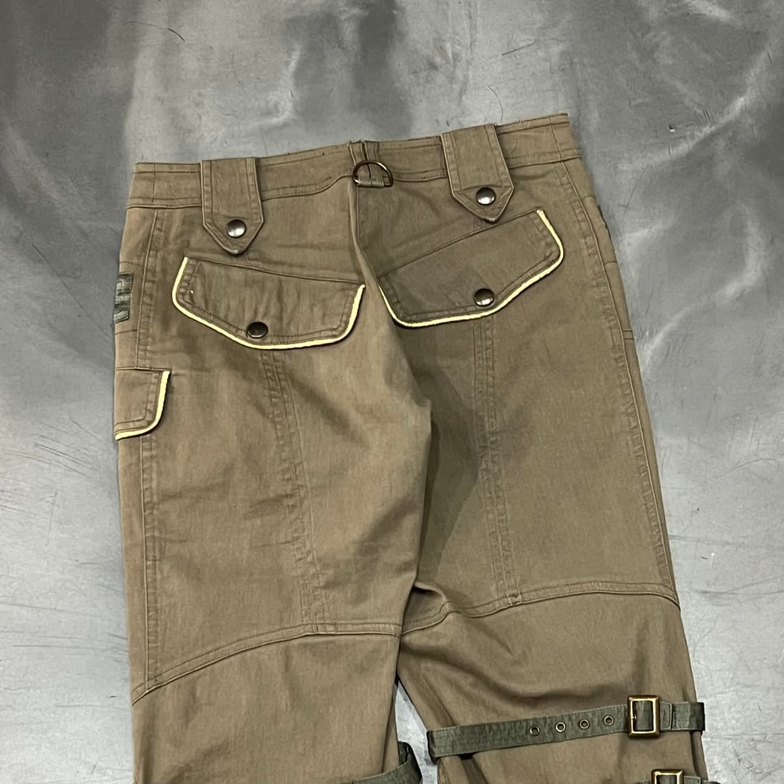  이태리 벨티드 버뮤다 팬츠 y16448 상품이미지5