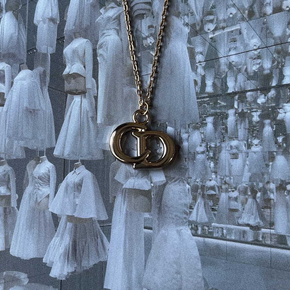 디올 CD 로고 목걸이 / 예리 목걸이 / 레드벨벳 목걸이 상품이미지1