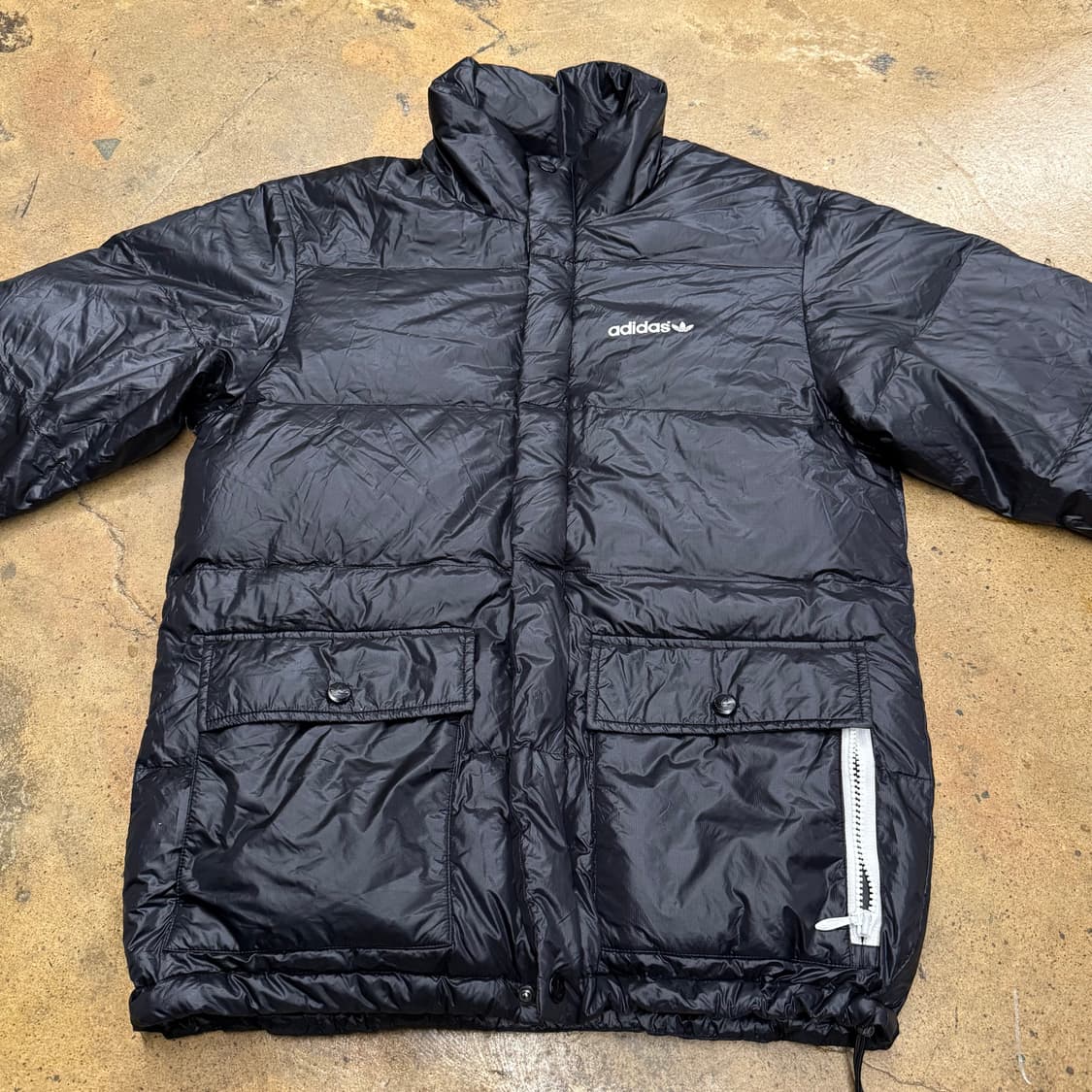 [정품/S] 아디다스 블랙 패딩 점퍼 b15 상품이미지3