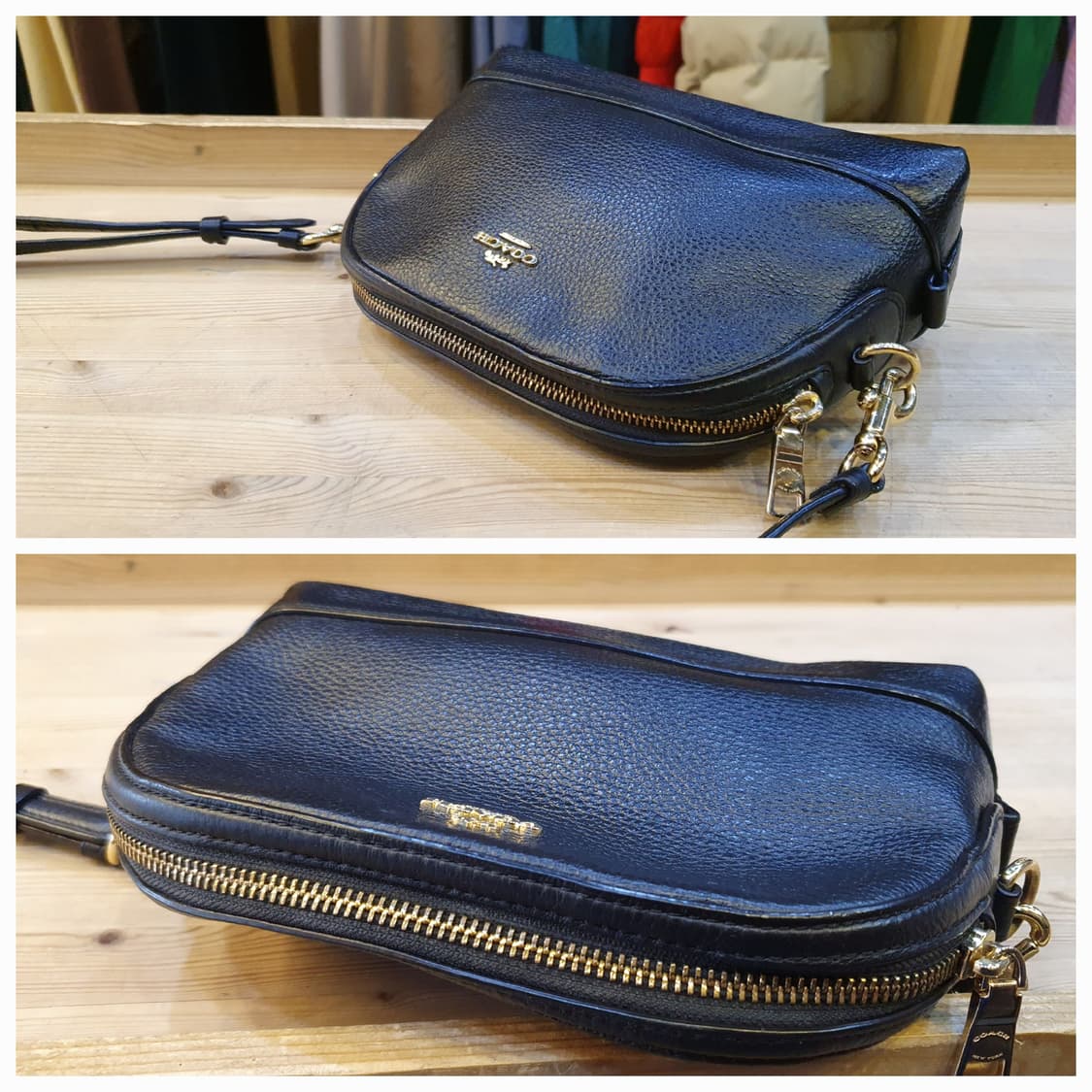 코치 돔 레더 크로스백  상품이미지4