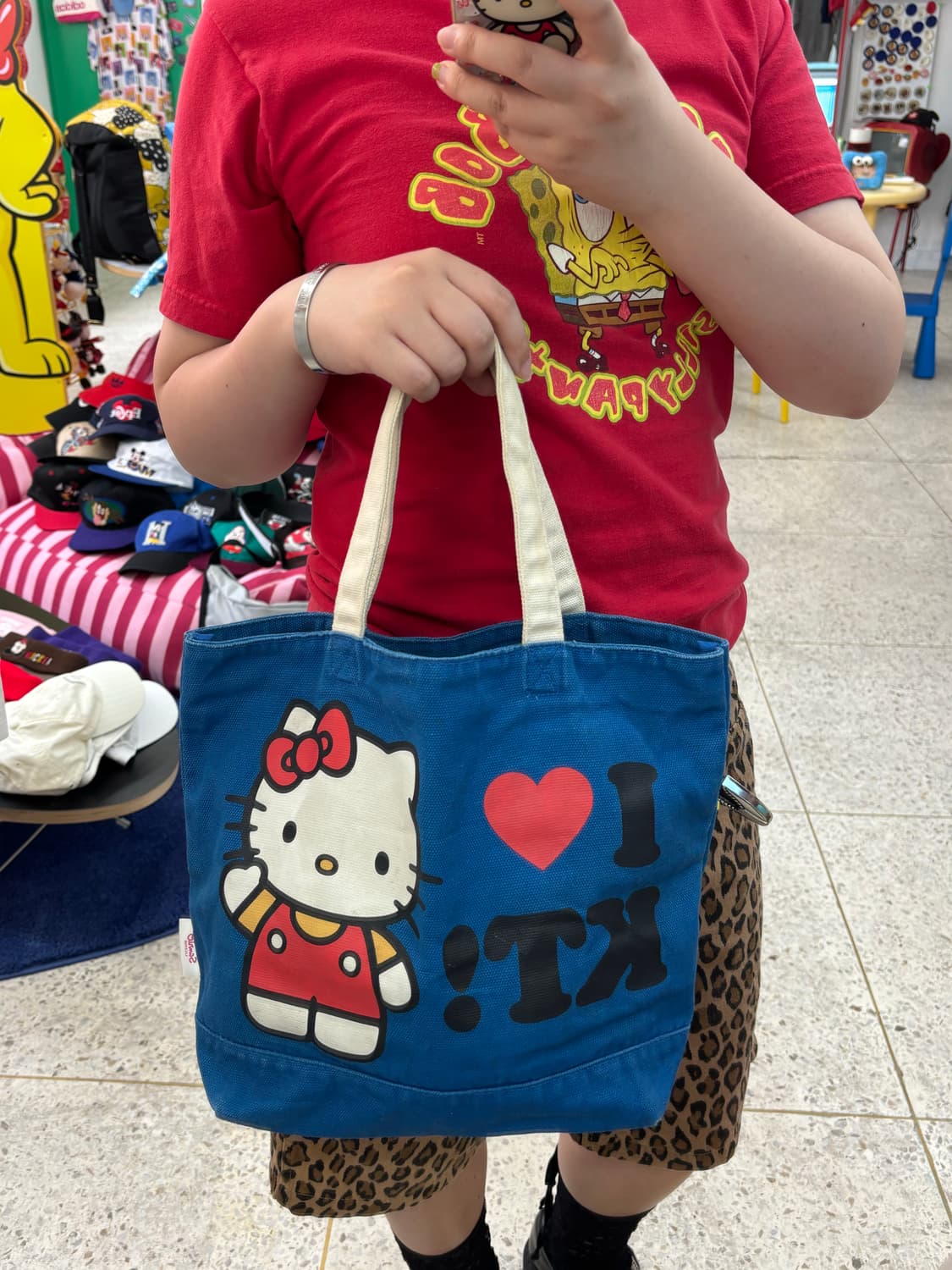 Vintage I love KT Tote Bag 상품이미지7