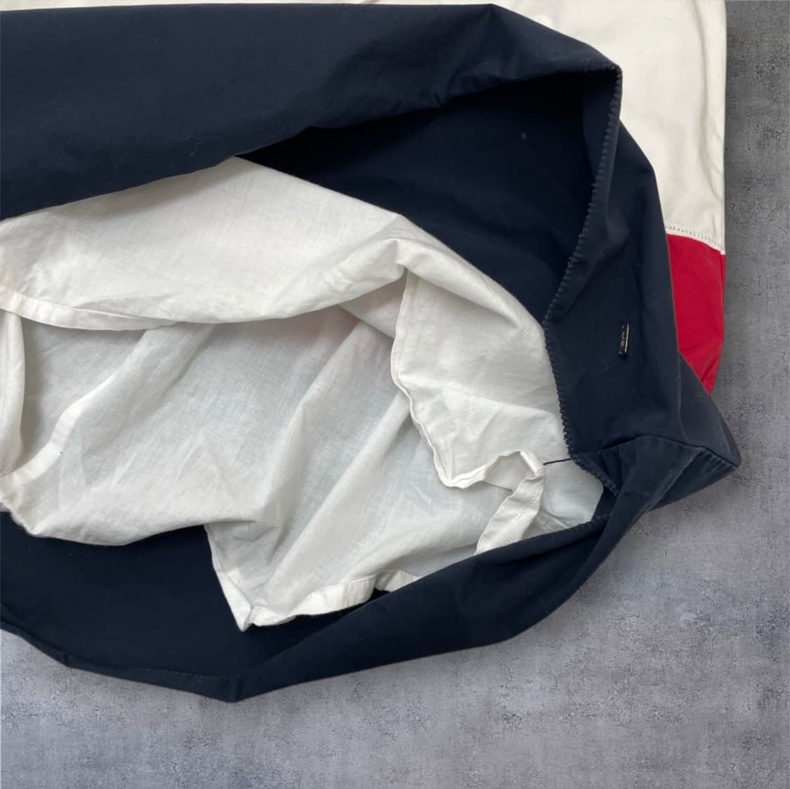 타미힐피거 화이트 배색 코튼 슬리브리스 원피스 4 상품이미지7