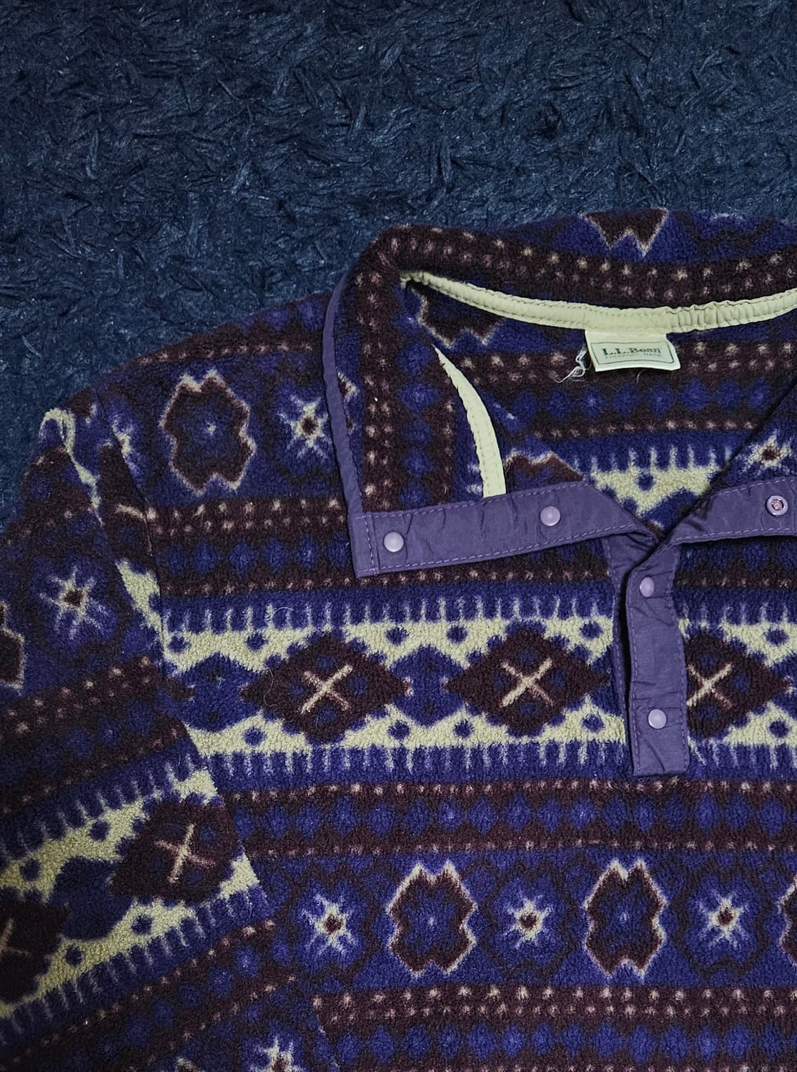 llbean 엘엘빈 아즈텍 플리스 신칠라 상품이미지2