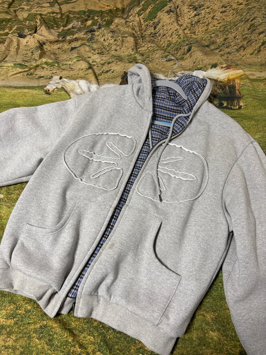 ETCE 리버시블 후드집업.  상품이미지1