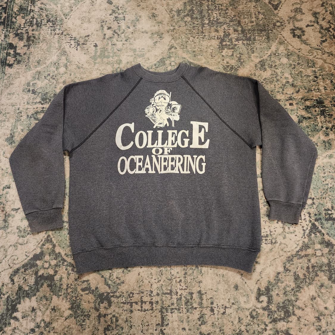 80s TULTEX 해앙대학 스웻셔츠 상품이미지1