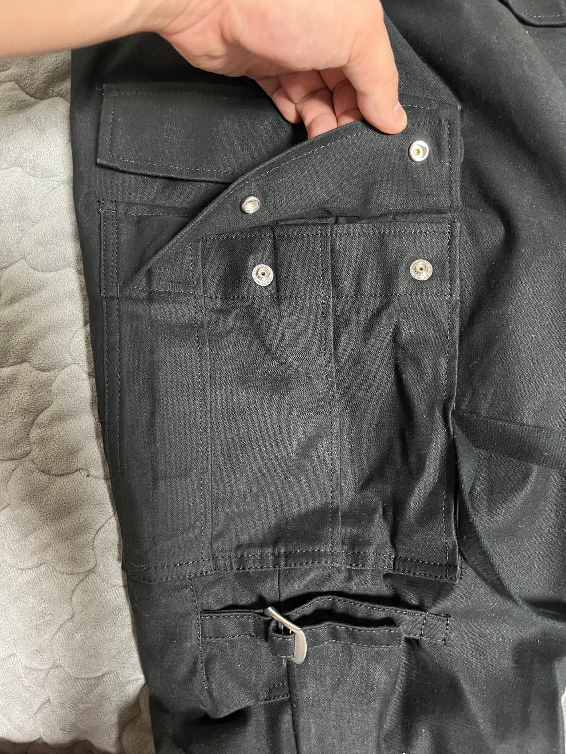 UNDERCOVER 22aw 카고 아미팬츠 블랙 2size 상품이미지8