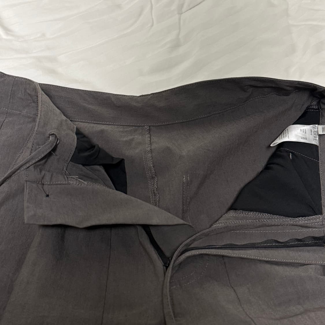르아브 클레멘테 나일론 와이드팬츠 상품이미지6