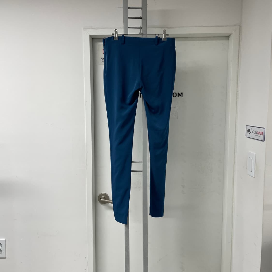 발렌시아가 실크 팬츠 블루 38(W) 상품이미지5