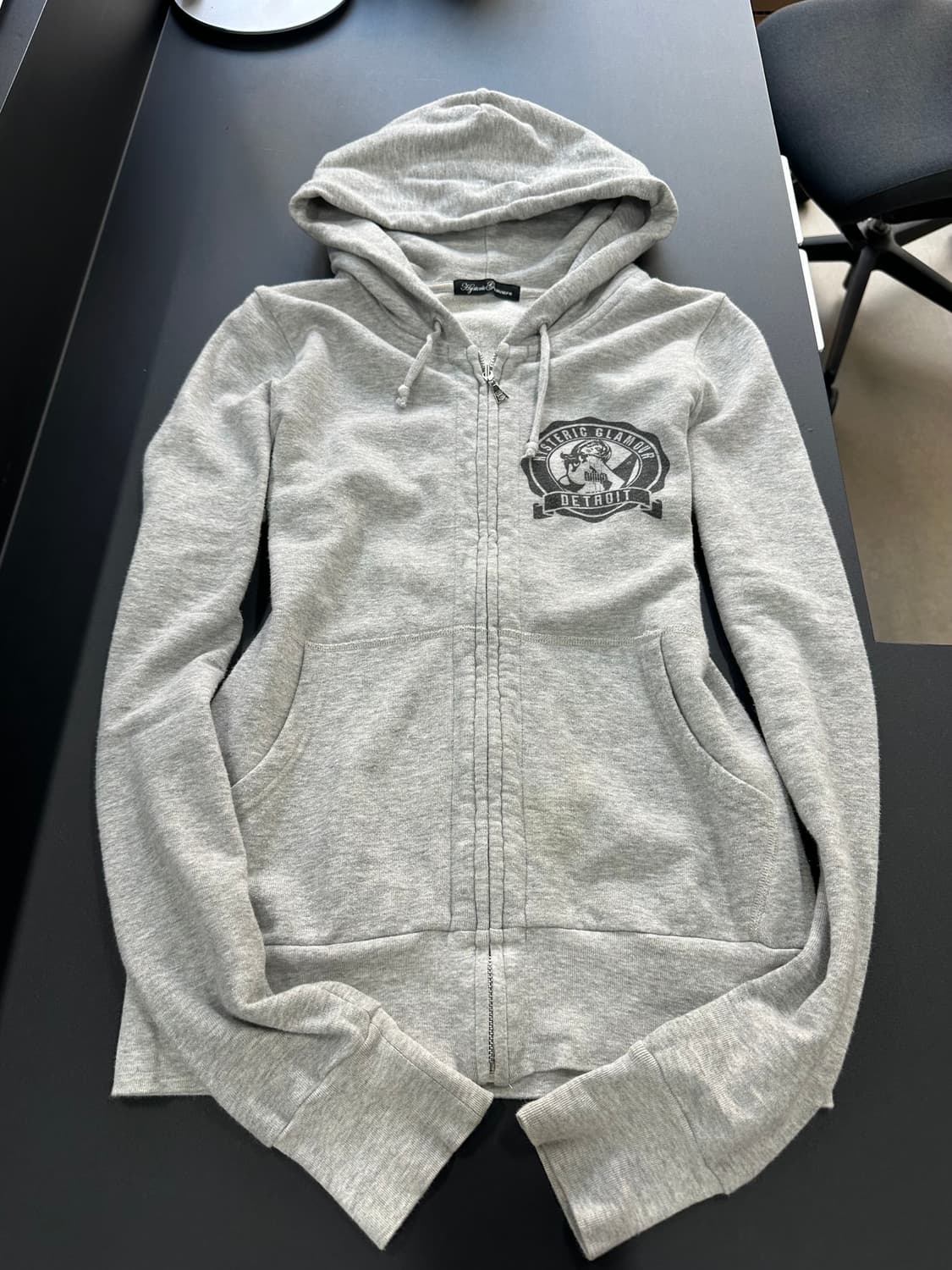 히스테릭글래머 히스걸 Detroit 빅로고 후드집업 상품이미지6