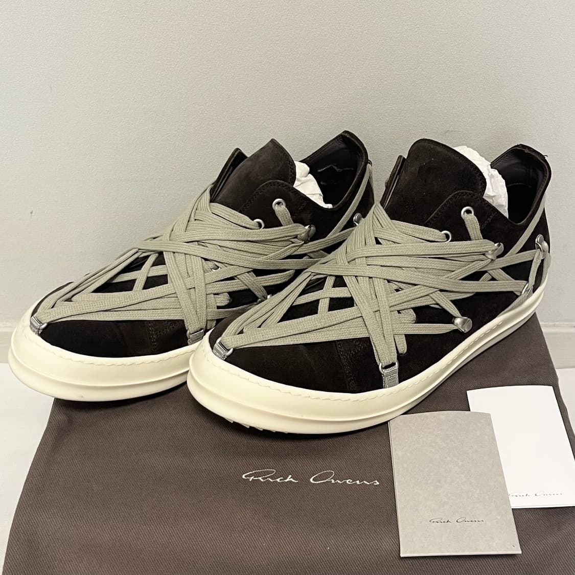 [43,44]릭오웬스 25ss 메가레이스 스니커즈/브라운 상품이미지2