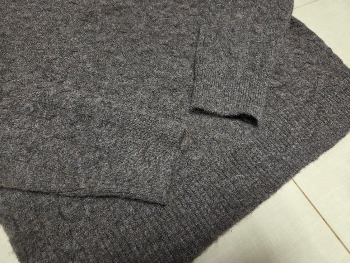 포터리 알파카 니트 토바코 2size 상품이미지3