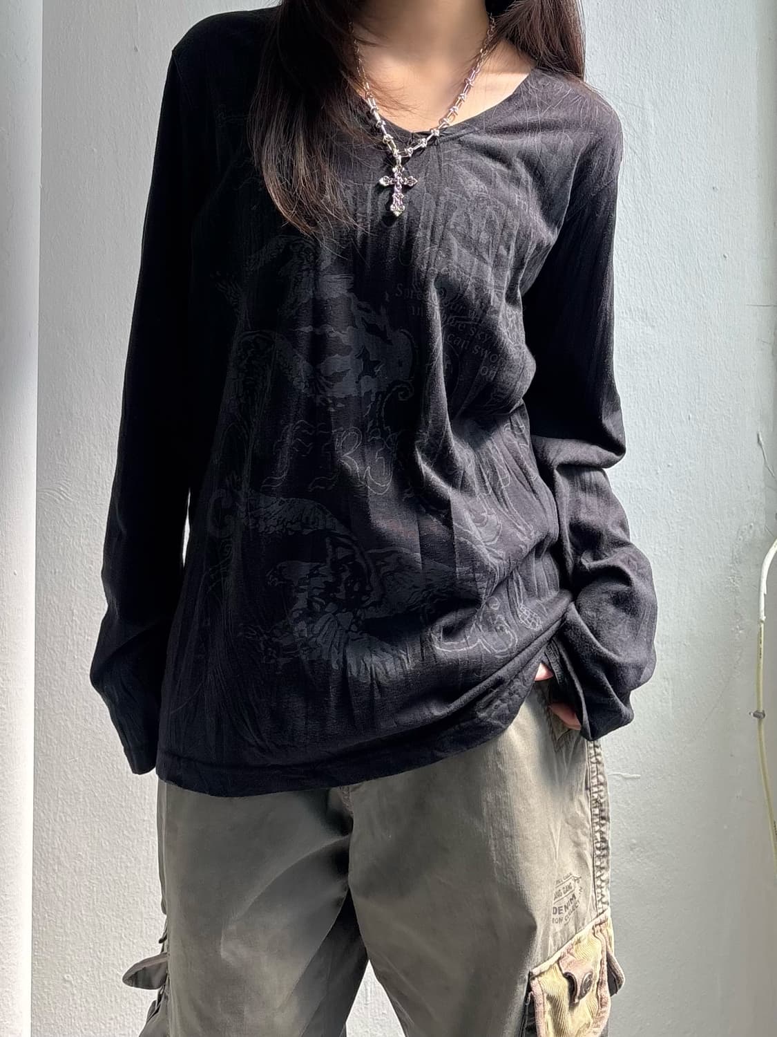 Vintage Fr Jeans Graphic Long Sleeve 상품이미지2