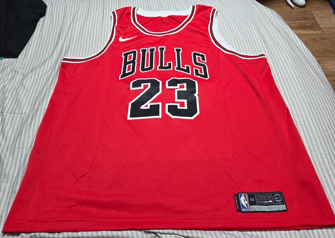 나이키 시카고불스 마이클조던 스윙맨져지 23번 소장용 3XL 레드 한정판 상품이미지1
