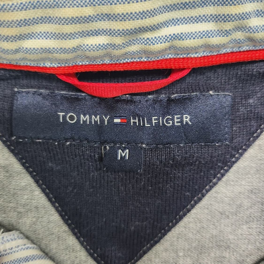 TOMMY HILFIGER 레이어드 카라 긴팔 티 Men M 상품이미지7