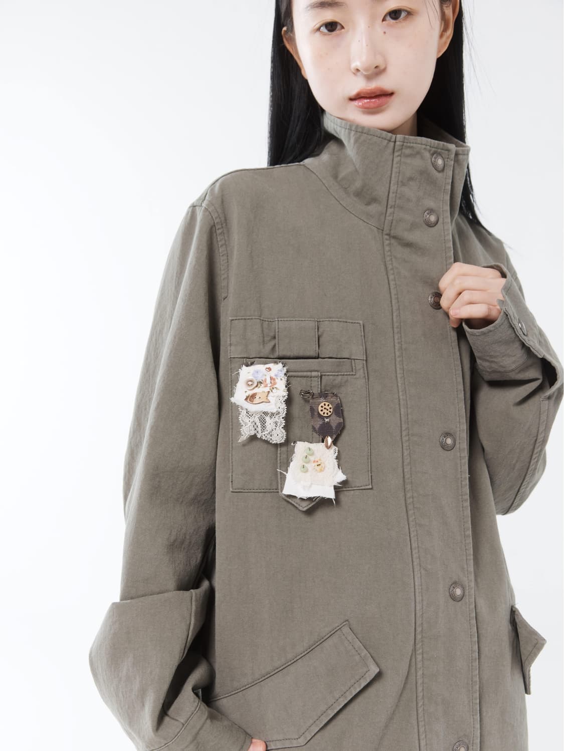 콜로신스 SANDY JACKET KHAKI 상품이미지4