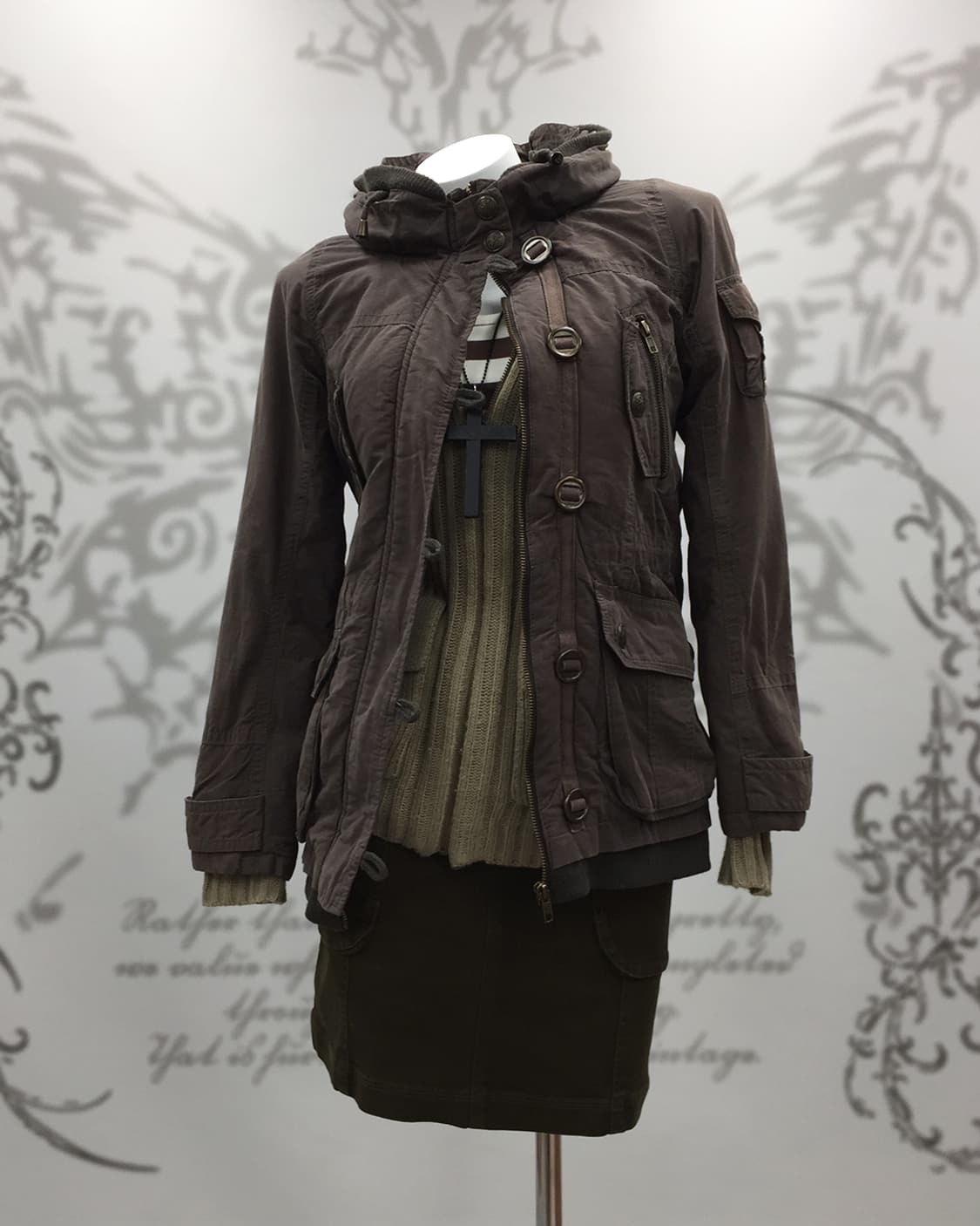 00's Brown Utility Jacket 상품이미지2