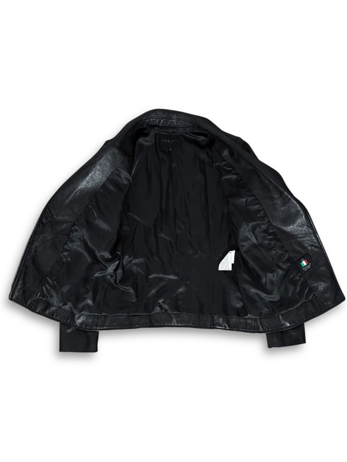 Lunakorrs 투 지퍼 레더 라이더자켓 양가죽 100% 상품이미지4