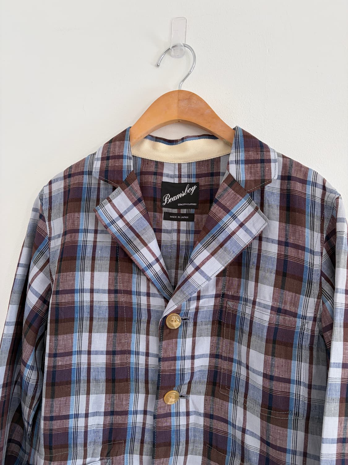 BEAMS BOY linen jacket 상품이미지2
