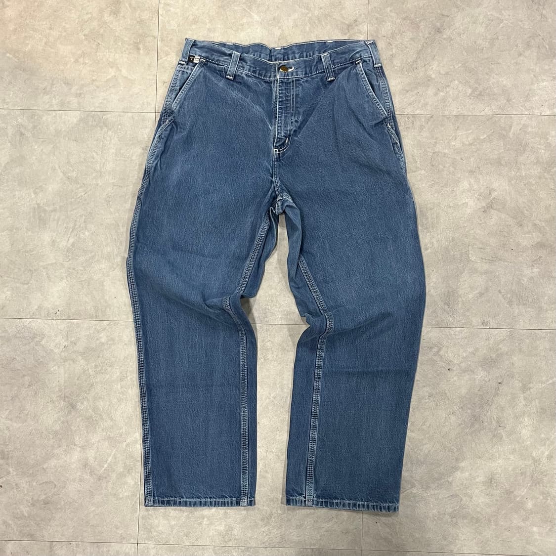 Carhartt 데님 카펜터 팬츠 (33“) 상품이미지4