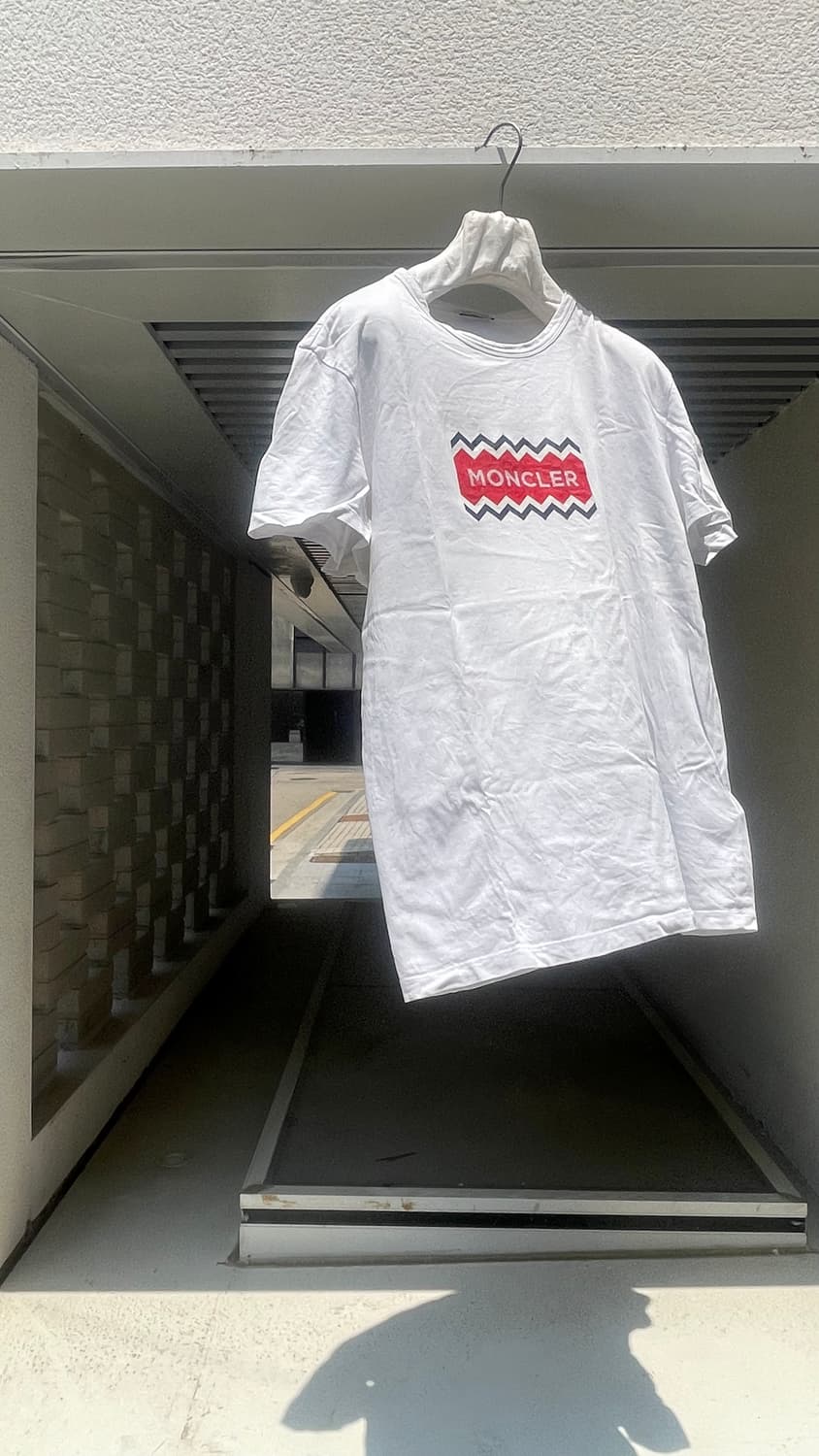 [Moncler] Zigzag Box Logo Graphic Cotton 상품이미지2