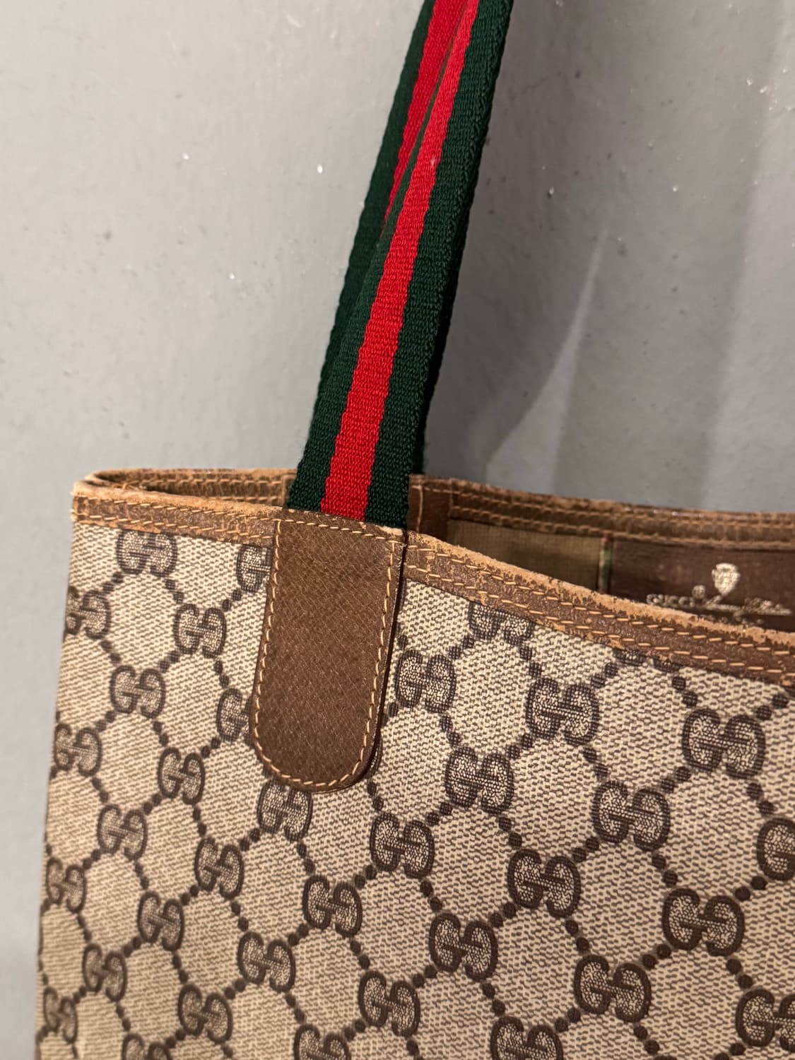 구찌 GG로고 수프림 토트백  상품이미지6
