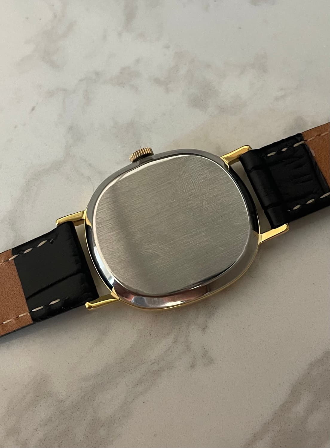 오메가 엘립스 네이비 빈티지 쿼츠 시계 상품이미지3