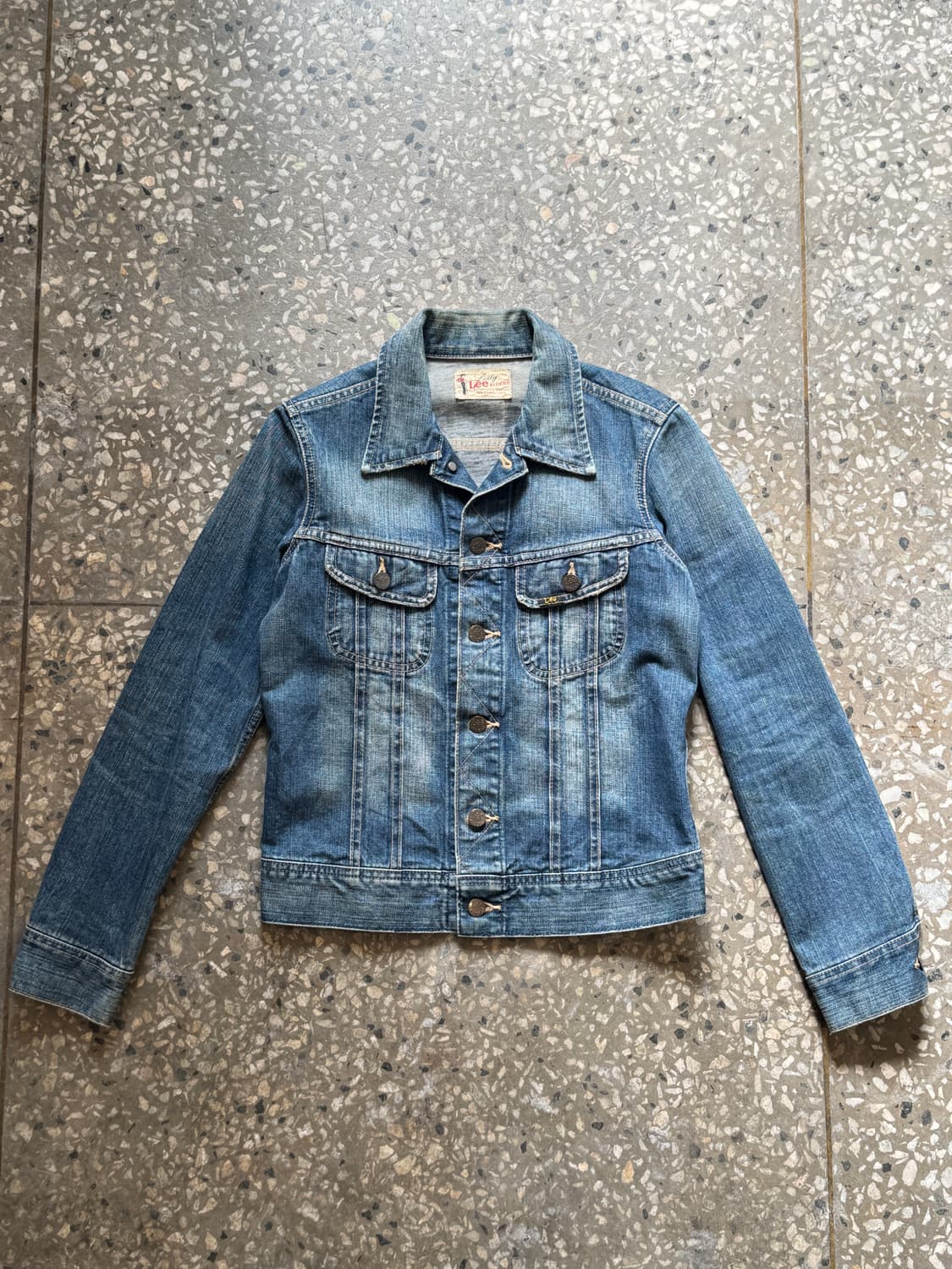 90s 레이디 리 라이더 데님 자켓(O74) 상품이미지1