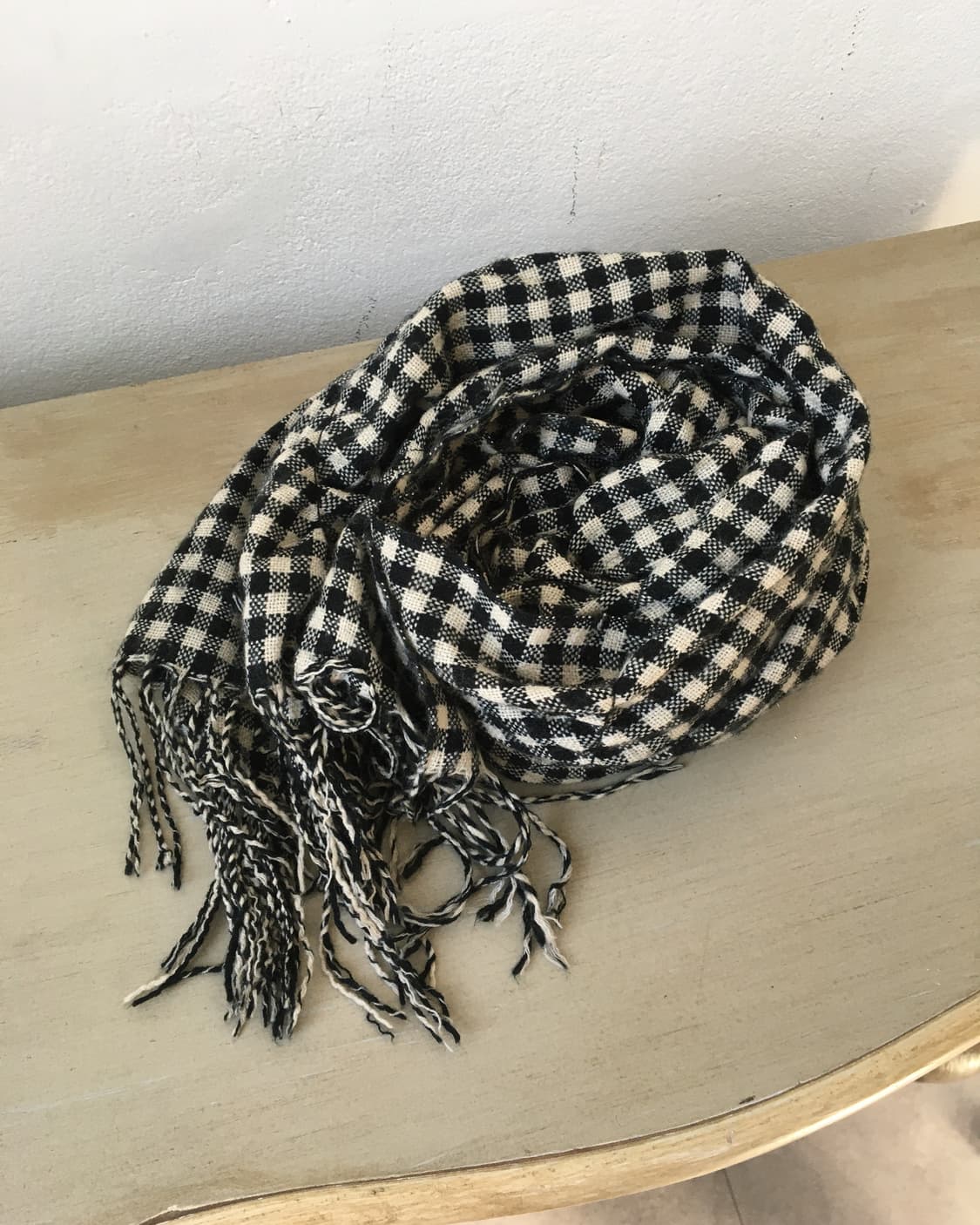  check pattern muffler 상품이미지1