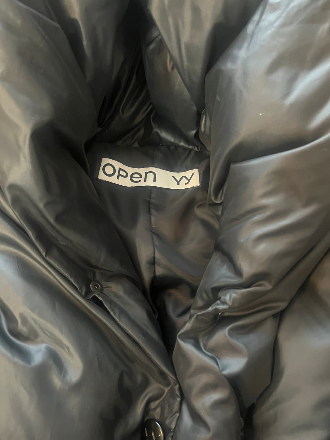 Open YY 블랙 패딩 상품이미지2