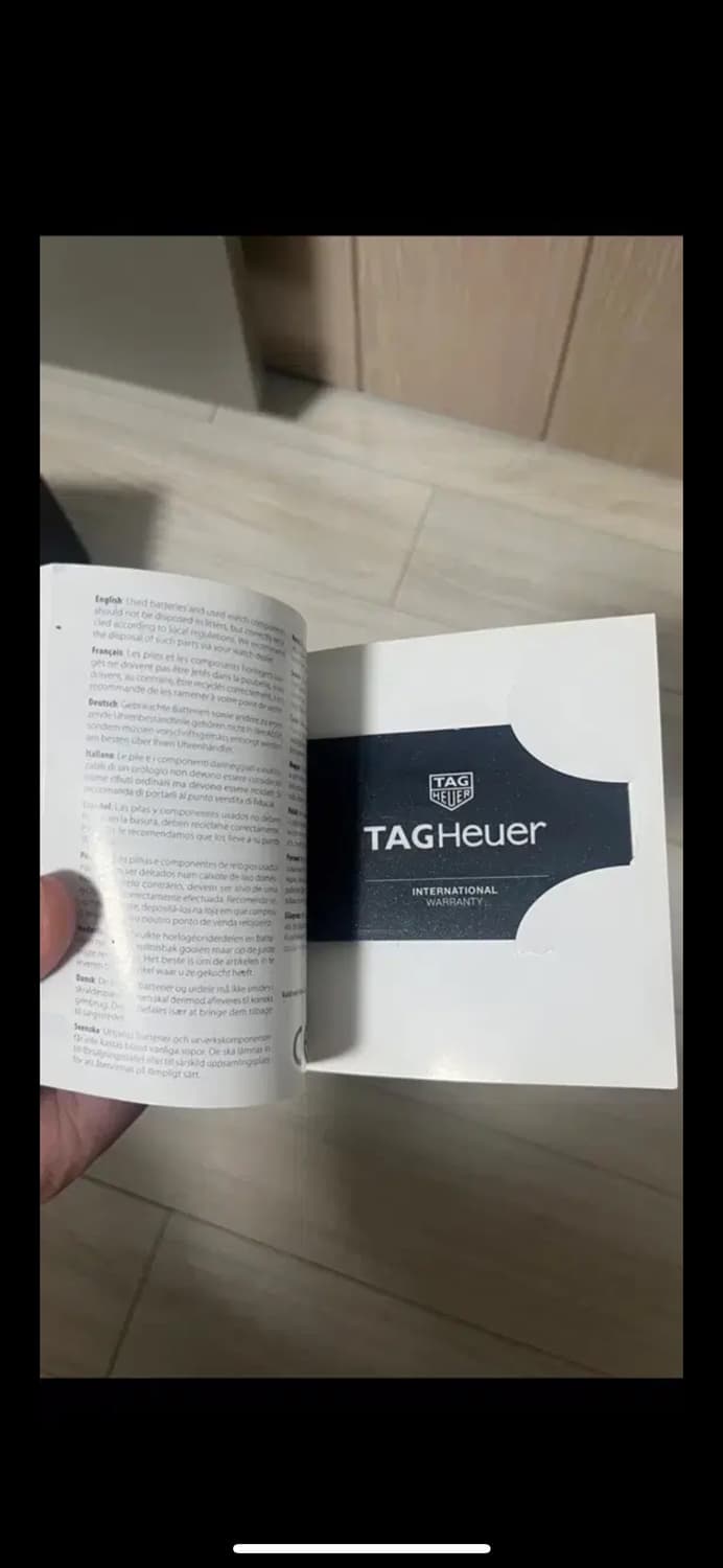 태그호이어 아쿠아레이서 블랙 스틸 시계 쿼츠 풀박스41mm 상품이미지2