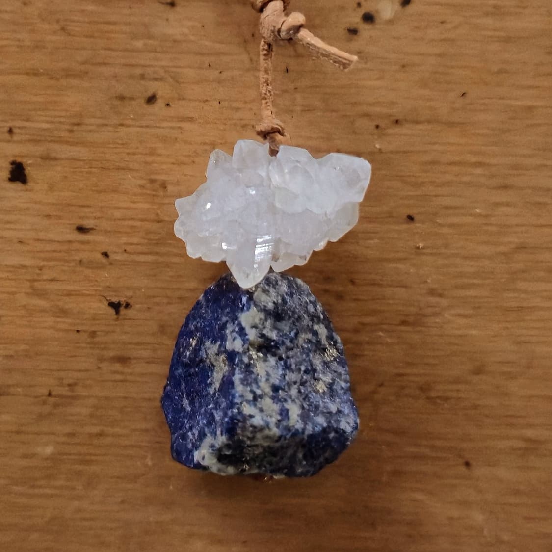 라피스라줄리-크리스탈 열쇠고리 상품이미지2