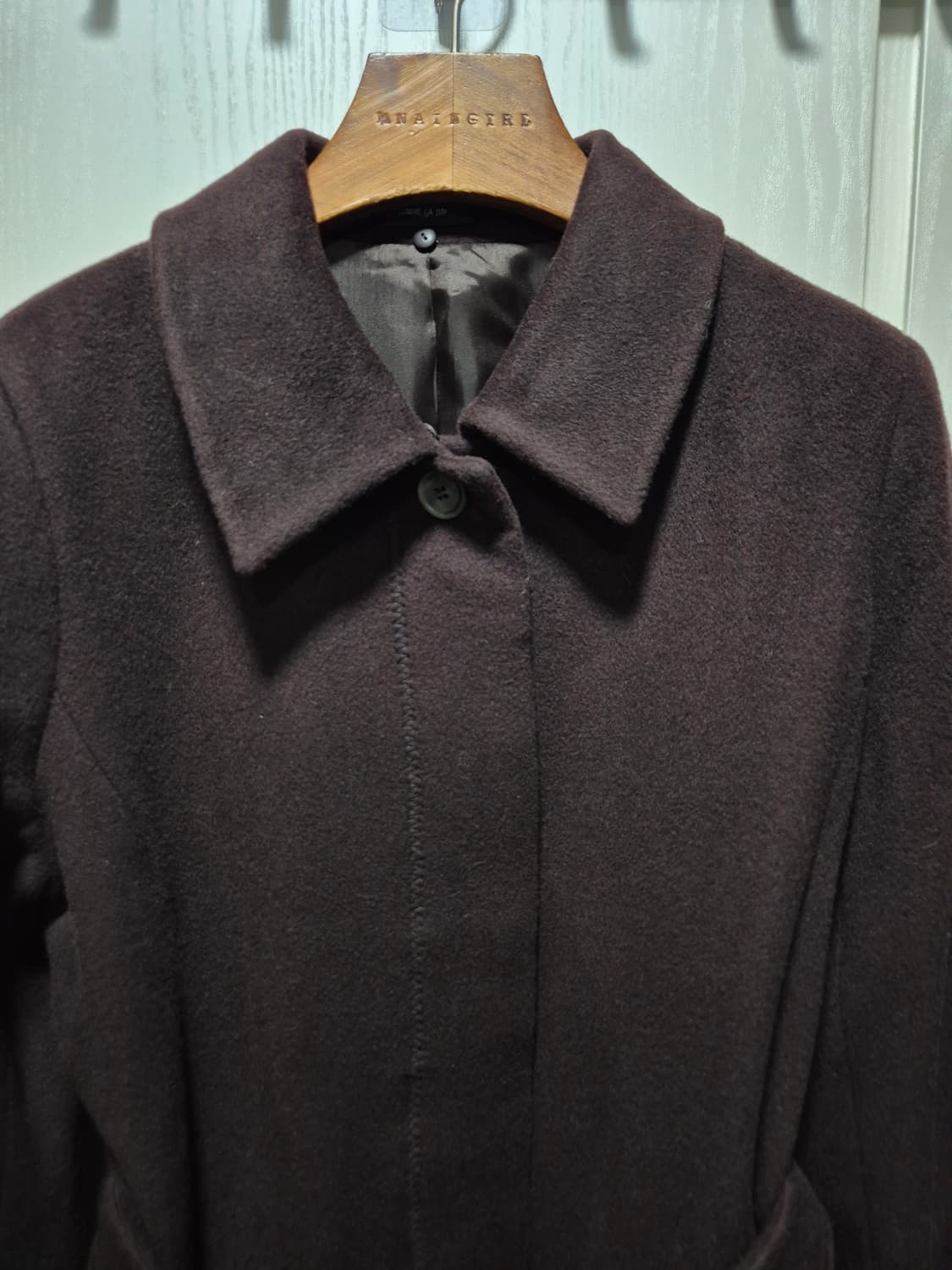 JPN빈티지.COMME CA ISM 브라운코트 상품이미지2