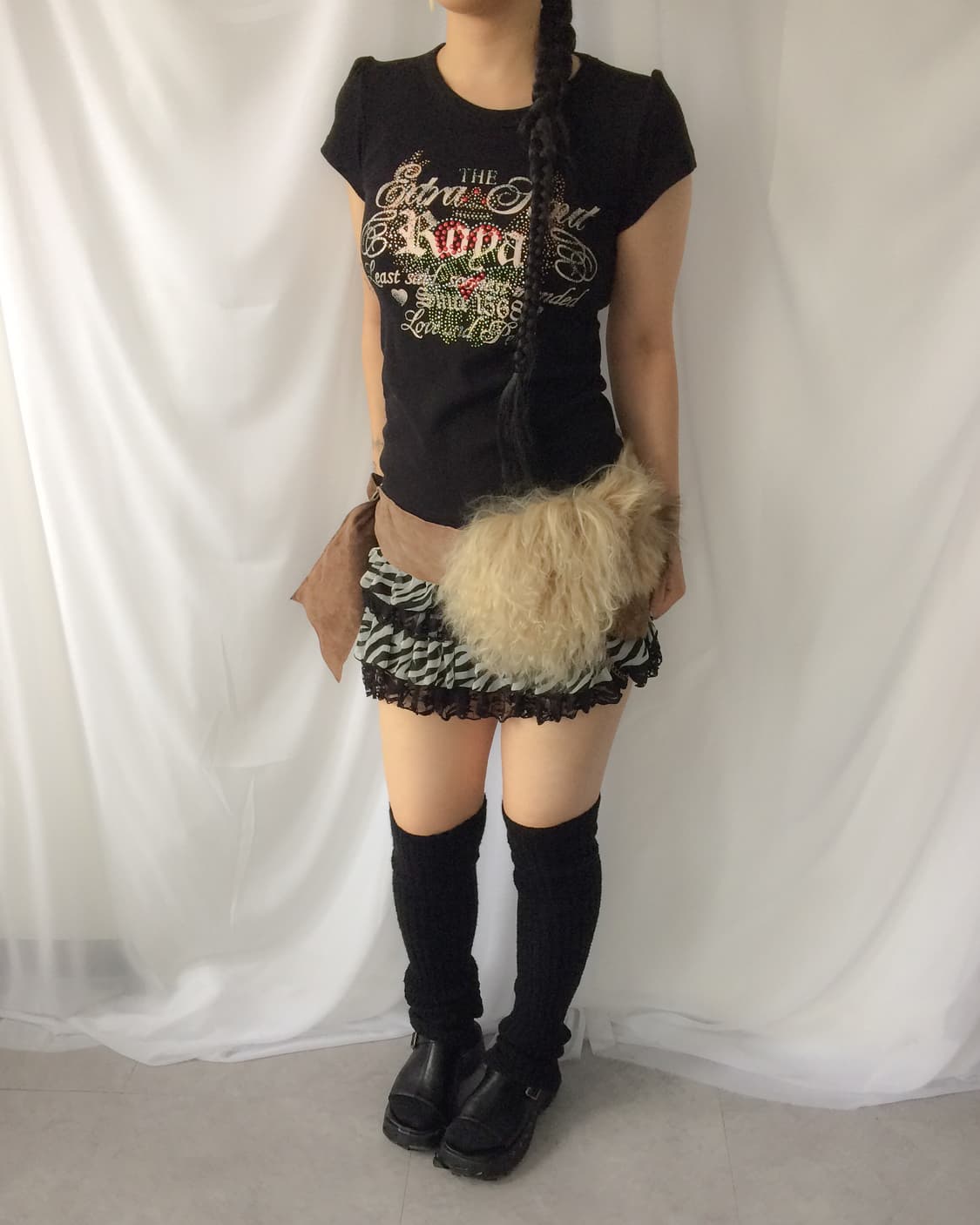 goa fur belt 상품이미지6
