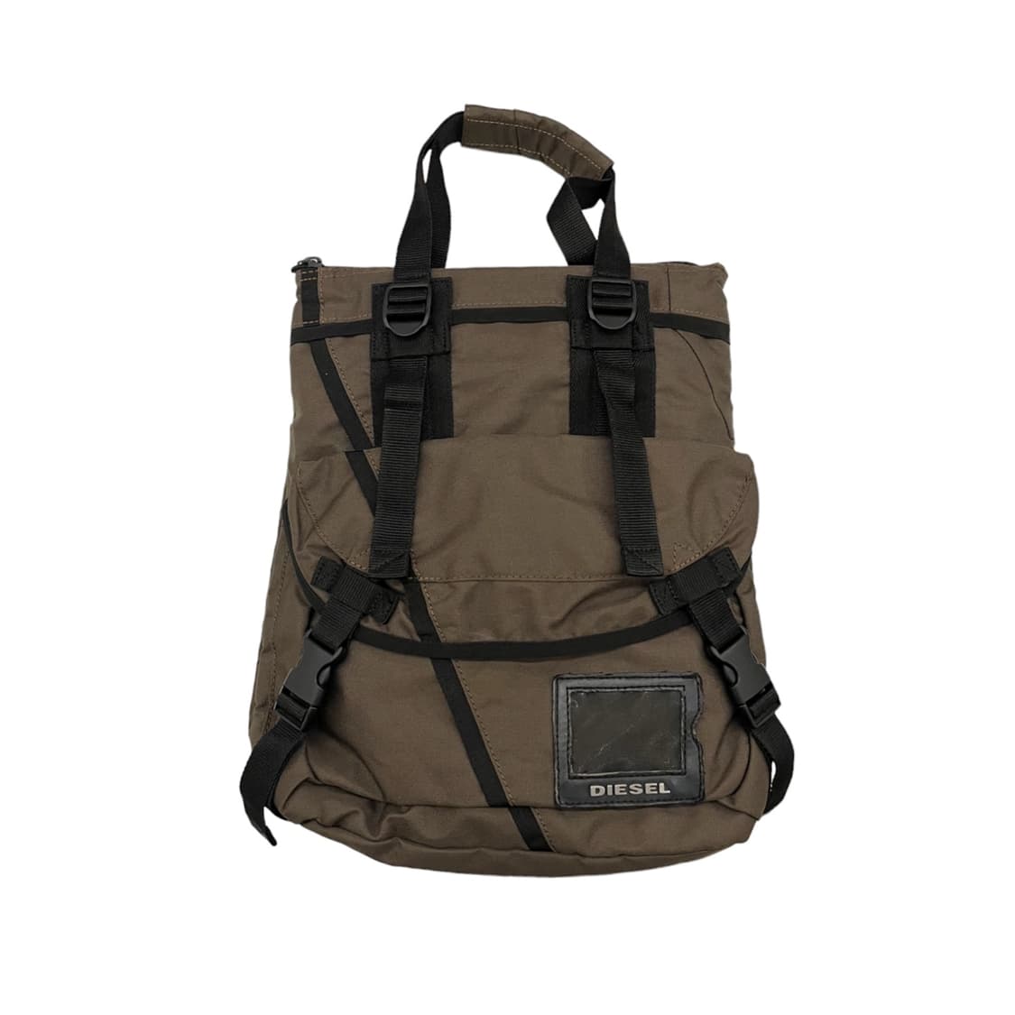 디젤 2웨이 백팩 토트백 브라운 상품이미지2