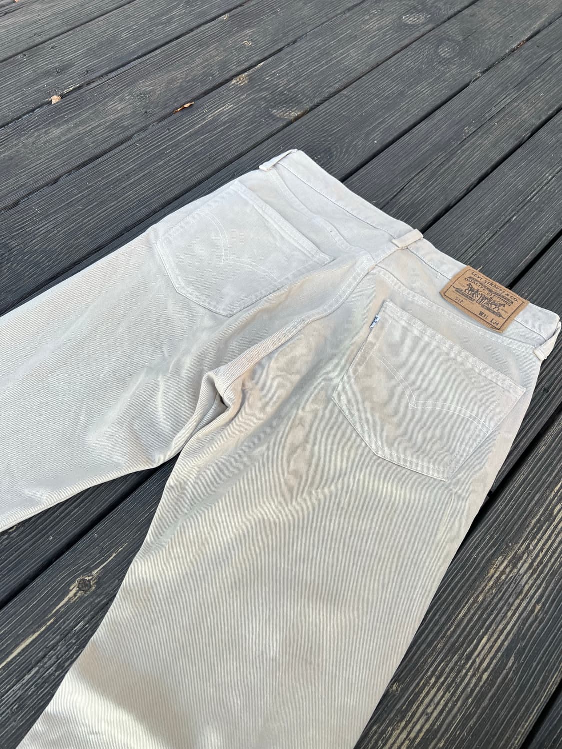 90s 빈티지 일본판 리바이스 512 W31 상품이미지3