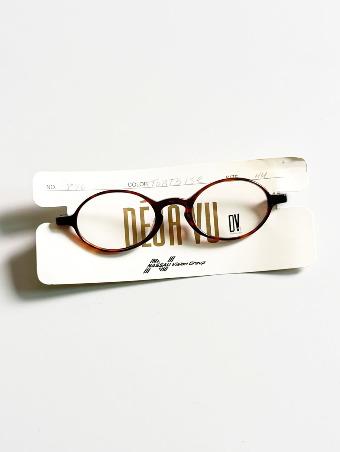 90s DEJAVU 톨토이즈 오벌 뿔테 빈티지 안경 상품이미지1